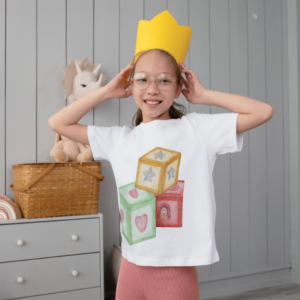 Camiseta cubos