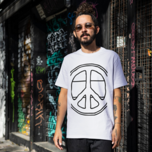 Camiseta paz