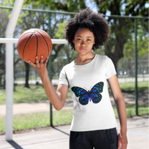 Camiseta borboleta