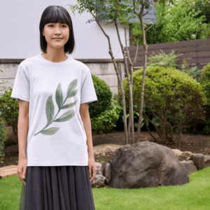 Camiseta folha