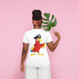 Camiseta papagaio